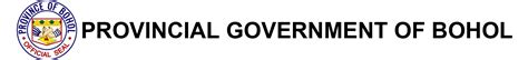 pgbh hris|Provincial Government of Bohol.